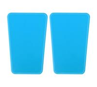 Protector para snowboard, 1 par de espinilleras de espuma gruesa, plantilla de gel, ligera y antideslizante, para hombres, mujeres, adultos, para esquí, snowboard, fútbol, exterior, 15 x 10 cm