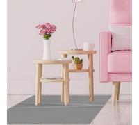 Protector para Suelo 60 x 145 cm Resistente a Los Arañazos Alfombrilla de Protección para El Suelo Lavable Silla de Oficina Baldosas Suelos Duros, Gris Claro