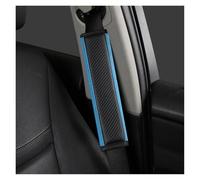 Protector Para Toyota GR Sport Gazoo Racing para Yaris 86 para Corolla Hilux para Supra C-HR cubierta de hombro de seguridad para coche Almohadilla cinturón(2pcs-blue)