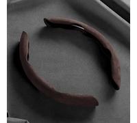 Protector para Volante Coche Accesorios Interiores para NX RX IS GS430 ES350 GS350 LX570 IS350 RX350 IS250(Coffee)
