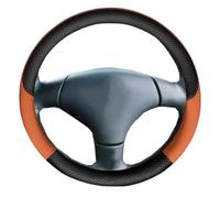 Protector para Volante Coche para Mazda MX-5 MX5 para Miata NB 1998-2005 | protector volante Para RX-7 RX7 1999-2002(Naranja redonda)