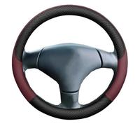 Protector para Volante Coche para Mazda MX-5 MX5 para Miata NB 1998-2005 | protector volante Para RX-7 RX7 1999-2002(burdeos redondo)