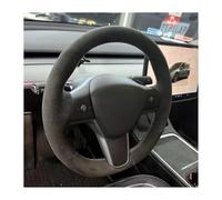 Protector para Volante Coche para Modelo 3 2015-2021 para Y 2019-2021 Cubierta Trenzada para