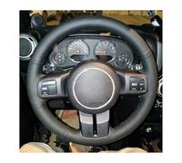 Protector para Volante Coche PU para para Grand para Cherokee 2011-2013 Cubierta Trenzada para