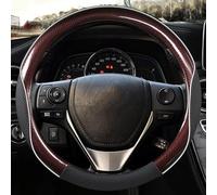 Protector para Volante De Coche Accesorios Antideslizantes Cuero Microfibra para Toyota E'Z para RAV4 2013 2014 2015-2019(Coffee)