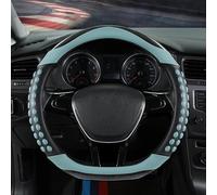 Protector para Volante De Coche En Forma D Accesorios Cubierta Interior Antideslizante para para Atlas para T-Roc para T-Cross(Green)