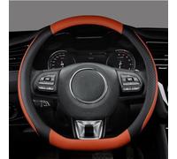 Protector para Volante De Coche En Forma D Cuero Microfibra para MG ZS HS GS 2017 2018 2019 2020, Accesorios para Automóviles(Coffee)