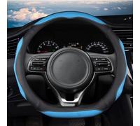Protector para Volante De Coche, Fácil Instalar, Forma D, para Kia para Forte GT 2019 2020 2021, Accesorios para Automóviles(BLU)