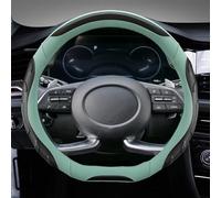 Protector para Volante De Coche, Piezas Cubierta Protectora Antideslizantes para Hyundai para Creta II 2021 2022(Green)
