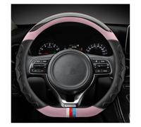 Protector para Volantes para Kia K5 para Optima 2019 2020 para Forte GT 2019-2021 para Ceed para Cee'd GT 2018 2019 Funda para Volante Coche En Forma D(Pink)