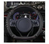 Protector para Volantes para Kia K5 para Optima para Forte GT para Ceed para Cee'd GT para Kia para Stinger 2018-2022 Funda para Volante Coche En Forma D(Negro)