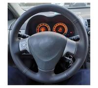 Protector para Volantes para Toyota para Corolla 2009-2013 para Matrix 2009-2010 para Auris 2007-2009 Cubierta Interior del Volante del Coche Trenzada(White Thread)