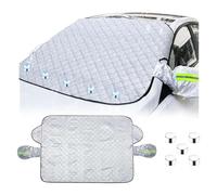 Protector Parabrisas coche con magnético,116cm x 160cm,Funda plegable parabrisa protege,Cubierta para parabrisas de coche,Protector para parabrisas,Aplicable a la mayoría de los modelos de automóviles