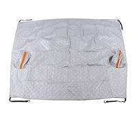 Protector Parabrisas Coche Universal, Cubierta Nieve Plata 197x217cm - Protección Total Contra Lluvia, Nieve y Rayos UV Para Vehículos en Exterior