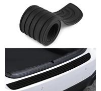 Protector Parachoques Coche para VW Touareg II (7P) 2010-2015, contra Arañazos Protector Paragolpes Protector Paragolpes Trasero Coche Accesorios,Black-(104cm-9cm)