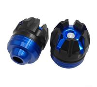 Protector Parachoques para delantero para Motocicleta Protector | Protege horquilla delantera, minimiza daños caída, reduce costes reparación, universal(Blue)