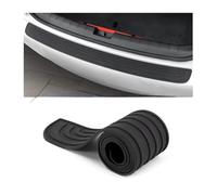 Protector Parachoques Trasero para Mazda CX-60 CX60 2023-2025, Tira de Alféizar de Puerta de Maletero Antiarañazos Protector de Goma Maletero Apto,A/Black-104cm*9cm