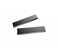 Protector Parachoques Trasero para Suzuki para Fronx WDB3S WEB3S 2025 2026 Antiarañazos, para Umbral Puerta Maletero Embellecedor De Pedal Protector Parachoques Tresero(Steel Black)