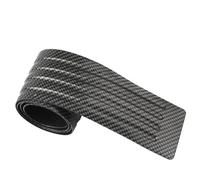 Protector Parachoques Trasero Protector Universal Fibra Carbono para Puerta Maletero Protector Umbral Protector Parachoques Trasero Molduras Goma Tira Cubierta.(Carbon Fiber 104cm)