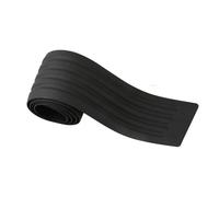 Protector Parachoques Trasero Protector Universal Fibra Carbono para Puerta Maletero Protector Umbral Protector Parachoques Trasero Molduras Goma Tira Cubierta.(Black 104cm)