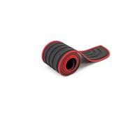 Protector Parachoques Trasero Protector Universal para Parachoques Trasero Coche PVC Adhesivo Suave Antirayaduras para Maletero Embellecedor Tira Protectora(Black Red)