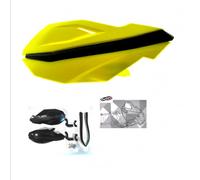 PROTECTOR PARAMANOS SHIRO MOTO-QUAD MX-08 AMARILLO