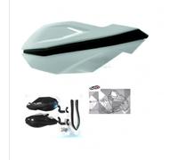 PROTECTOR PARAMANOS SHIRO MOTO-QUAD MX-08 BLANCO