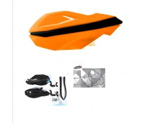 PROTECTOR PARAMANOS SHIRO MOTO-QUAD MX-08 NARANJA