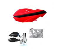 PROTECTOR PARAMANOS SHIRO MOTO-QUAD MX-08 ROJO