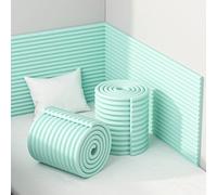 Protector Pared Cama Paneles De Pared Panel Decorativo Pared Papel para Pared Dormitorio Paneles Pared Papel Pared Autoadhesivo Adesivos Paredes Decoración(#8,20x200cm/1 Roll)