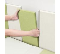 Protector Pared Cama para Niños Autismo, 3D Panel Decorativo Pared Cabecero Adhesivo, Protector de Bordes Suave Más Ancho para Muebles, Mesa, Encimeras, Ancianos(Gris,8pcs)