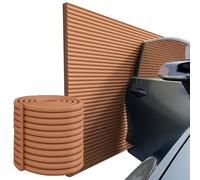 Protector Pared Garaje, Columna Parking Tiras Autoadhesivas, Protectores de Bordes de Garaje Autoadhesivos, para Garajes Sótano Gimnasio Khaki 11.8x78.7in/30x200cm 6PCS