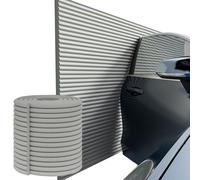 Protector Pared Garaje, Columna Parking Tiras Autoadhesivas, Protectores de Bordes de Garaje Autoadhesivos, para Garajes Sótano Gimnasio Light Gray 11.8x78.7in/30x200cm 2PCS