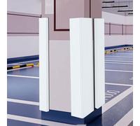 Protector Pared Garaje, Protector Columnas Garaje Pared, Columna Parking Tiras Autoadhesivas, para Puertas de Automóviles Garajes Cocheras Estacionamientos White 7.9x78.7in/20x200cm 6PCS