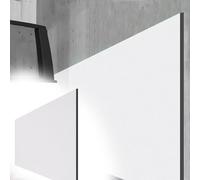 Protector Pared Garaje Protector de Pared de Garaje 15 20 30 60 80 CM de Ancho/Almohadilla de Espuma de Impacto para Pared de Puerta de Coche(White,W 80 CM L 10 M)