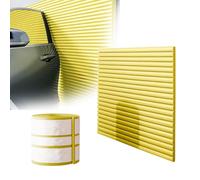 Protector Pared Garaje Protector de Pared de Garaje de 2, 5, 10 y 20 m de Longitud/Esquina Protectora de Pared de Garaje de Goma autoadhesiva/Almohadilla(Yellow,W 60 CM L 20 M)