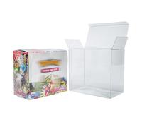 Protector PET Booster box pack 10 unidades, protector plástico para cajas de 36 sobres 13,2x12,7x7,2CM, compatible con Pokémon booster box - Rígido, Resistente, Antipolvo