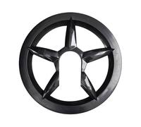 Protector Plato Bici - 40-42 Dientes Guardacadena | Cubrecadenas Para Bicicletas | PP, 5 Orificios Separación 6,5cm, Resistente Impactos Desgaste Para Montaña Y Carretera