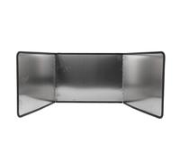 Protector plegable para salpicaduras de estufa, escudo de grasa de acero inoxidable, pantalla antiadherente para salpicaduras de aceite con protector de salpicaduras ajustable de 3 (30x40x40cm)