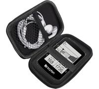 Protector Premium Impermeable y Antigolpes con Cremallera, Funda de Transporte Resistent al Agua y al Polvo - Compatible con Bryton Rider 460 GPS de 2.6 Pulgadas (Negro)