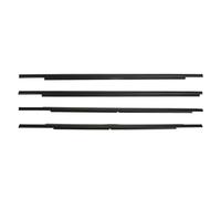 Protector Puerta Coche Burlete Cristal para Ventana Moldura Puerta Lateral Sello Embellecedor para Mitsubishi para Outlander 2007-2012 2013-2018 5727A007 5727A008 4 Uds. Burletes Coche(2007-2012)