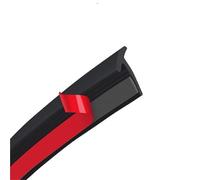 Protector Puerta Coche Tira De Sellado Goma Para Guardabarros Arco Acampanado Tiras Borde Tipo T Inclinadas Pequeñas Protección Insonorizada Impermeable(10m)