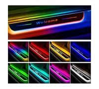 Protector Puertas Coche LED, Protector De Puerta De Coche LED Personalización, Impermeable IP67, 7 Colores De Iluminación