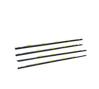 Protector Puertas Coche Para Civic Sedan EK4 1996-1998 72450-S04-003 101cm 93cm 4 Piezas 1 Kit Burlete Moldura Exterior