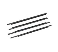 Protector Puertas Coche Para Toyota Para Prius 2004-2015 Tira Presión Impermeable 4 Unids/set Goma Para Ventana Coche Burlete Vidrio Moldura Cinturón Sellado(2010-2015)