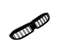 Protector Radiador Rejilla Delantera Riñón Doble Barra En Negro Brillante Para Serie 3 G20 G21 G28 (2019-2022) Parrilla Parachoques