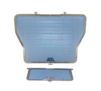 Protector Radiador Rejilla Motor Para BMW Para S1000R Para S1000RR Para S1000XR 2009-2018 Rejilla Radiador Motocicleta + Cubierta Protectora Enfriador Aceite(Blue)