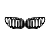 Protector Radiador Rejilla Parachoques Delantero Tipo Riñón Carreras Doble Lama Para Serie 5 E60 E61 (Para M5 525i 530i 2003-2010) Reemplazo Parrilla Parachoques