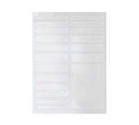 Protector reductor invisible transparente, ajustador de tamaño útil para que no se afloje y se resbale, talla única, como se describe