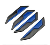 Protector reflectante de bordes de puerta de coche, tira de protección contra arañazos, fibra de carbono, moldura lateral del vehículo con cinta reflectante antiarañazos para visibilidad nocturna y